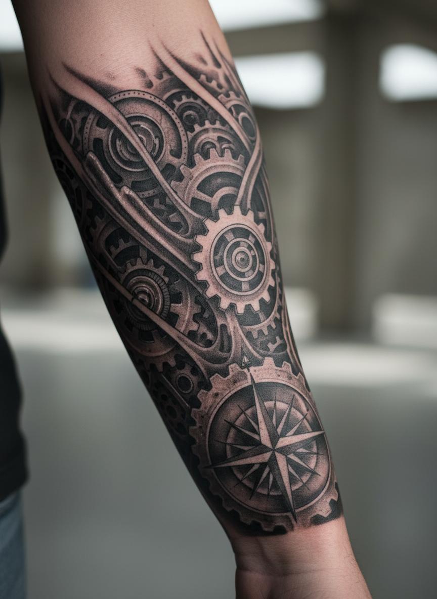 Tattoo artwork showcasing Australian tattoo artists